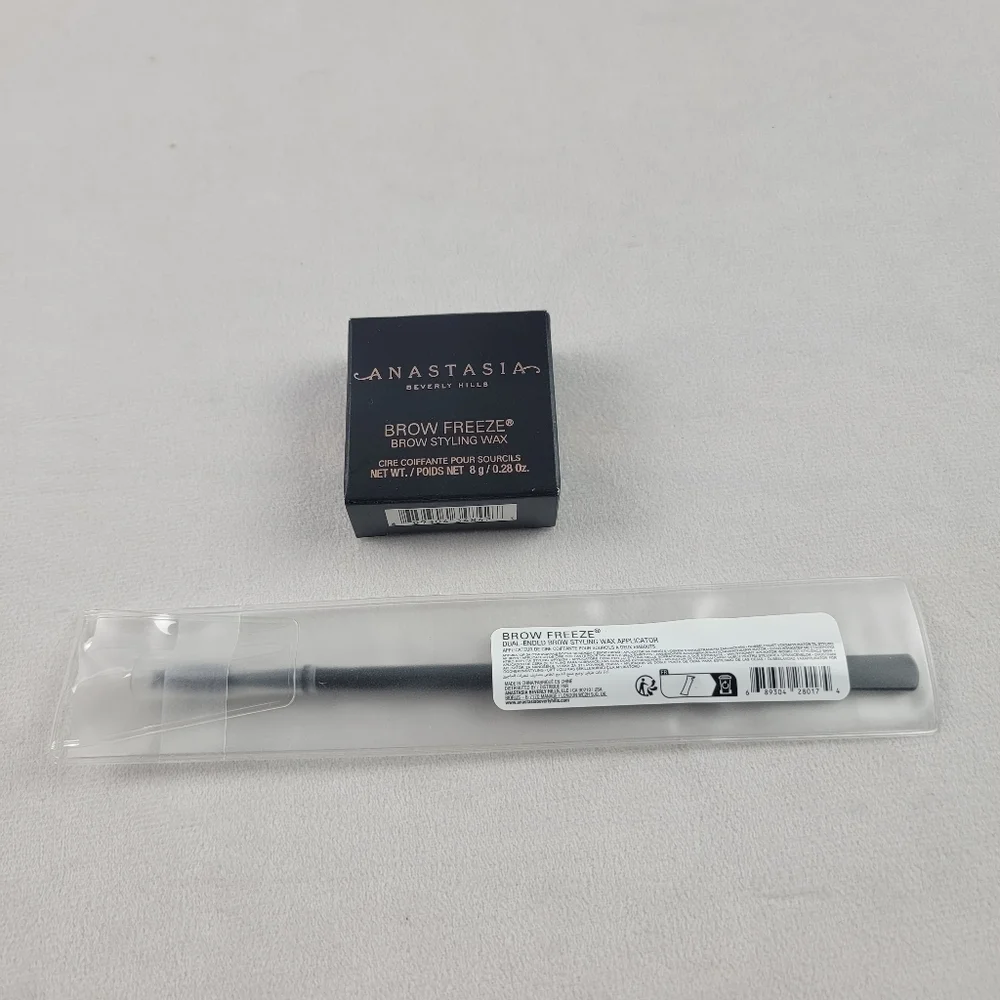 Anastasia brow freeze brow‎ styling wax & dual end brow styling wax applicator